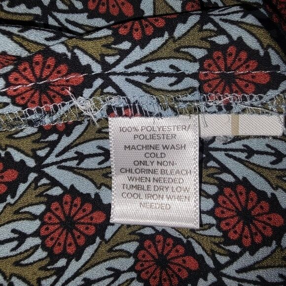 Loft bell sleeve bohemian peasant top size Medium - Picture 6 of 6